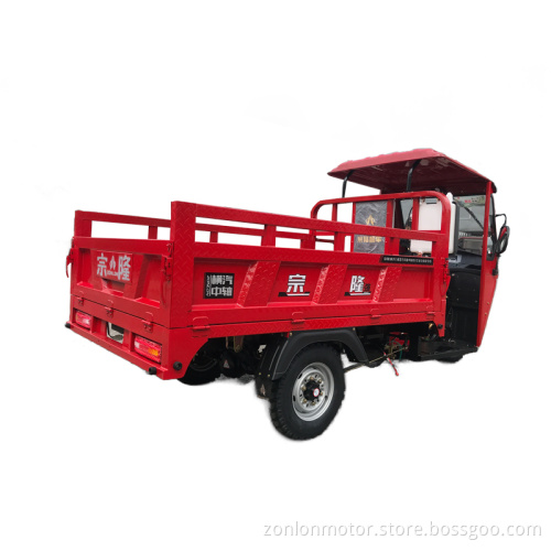 Small vehicle motor tricycle